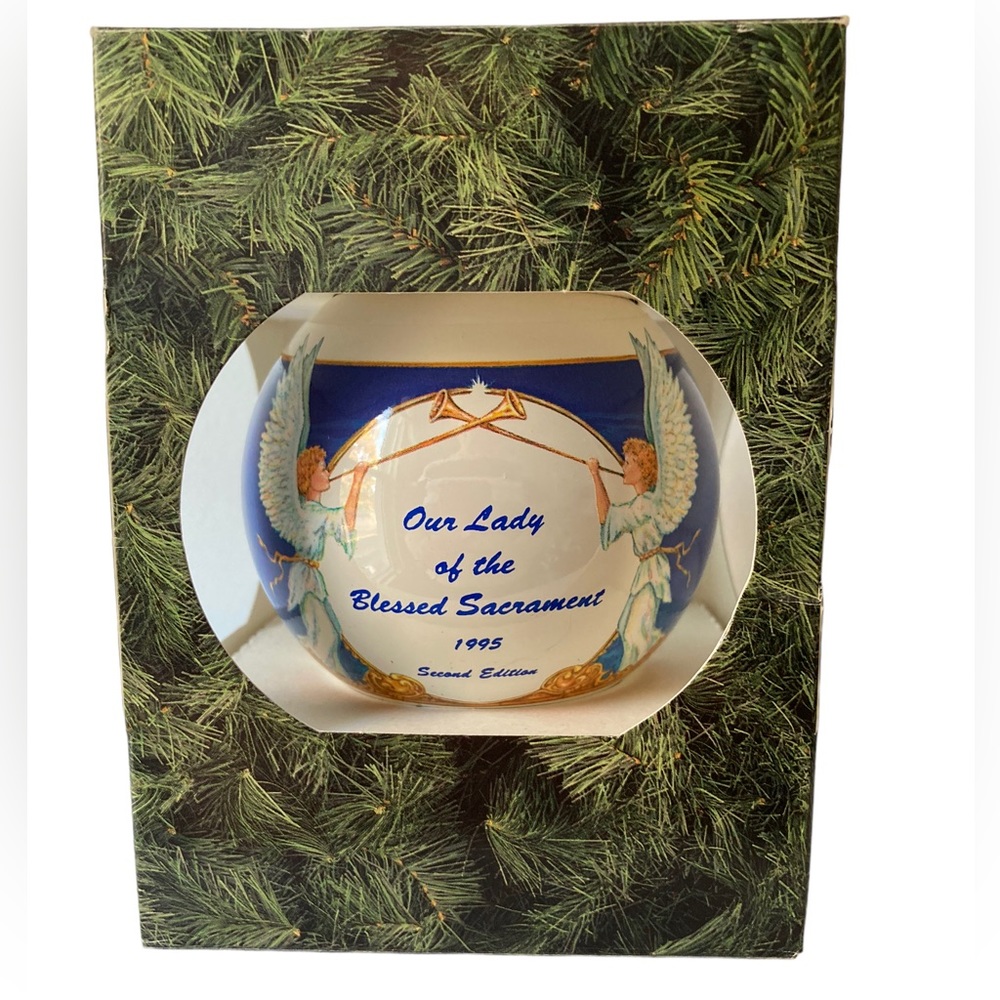 Signatures of Christmas Our Lady of the Blessed Sacrament 1995 Sec Ed Ornament